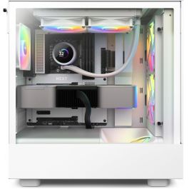 NZXT Kraken 240 RGB Procesador Sistema de refrigeración líquida todo en uno 12 cm Blanco 1 pieza(s)