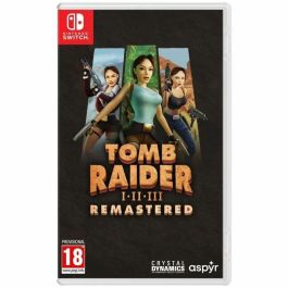 Tomb Raider I-III Remasterizado protagonizado por Lara Croft - Juego de Nintendo Switch