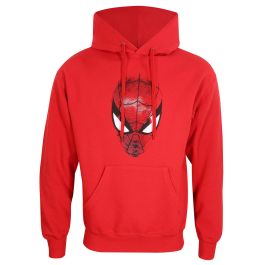 Sudadera con Capucha Unisex Spider-Man Spider Crest Rojo