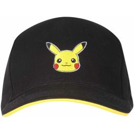 Gorra Unisex Pokémon Pikachu Badge 58 cm Negro Talla única Precio: 16.94999944. SKU: B15NA66HD4