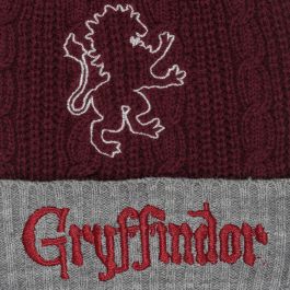 Gorro Harry Potter Gryffindor House Fur Pom Burdeos