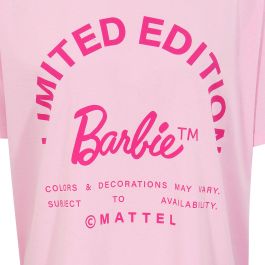 Camiseta de Manga Corta Barbie Limited Edition Rosa claro Unisex