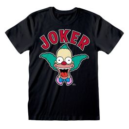 Camiseta de Manga Corta Hombre The Simpsons Krusty Joker Negro Unisex Precio: 17.95000031. SKU: D0800465