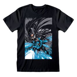 Camiseta de Manga Corta Batman Team Up Negro Unisex S
