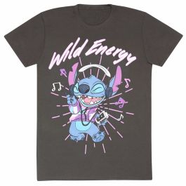 Camiseta de Manga Corta Stitch Wild Energy Grafito Unisex Precio: 17.95000031. SKU: D0800492