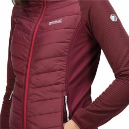 Chaqueta Deportiva para Mujer Regatta Andreson VI Hybrid Rojo Oscuro