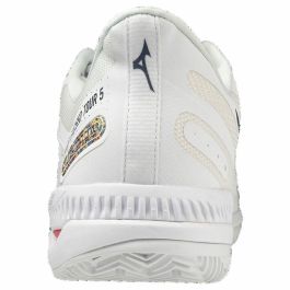 Zapatillas de Tenis para Hombre Mizuno Wave Exceed Tour 5 CC Blanco