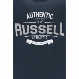 Camiseta de Manga Corta Hombre Russell Athletic Ara Azul oscuro