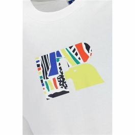 Camiseta de Manga Corta Hombre Russell Athletic Emt E36211 Blanco