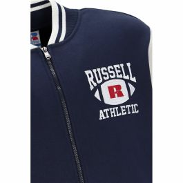 Chaqueta Deportiva para Hombre Russell Athletic Bomber Ty Azul marino