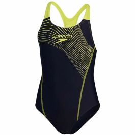 Bañador Niña Speedo Medley Logo Medalist Negro