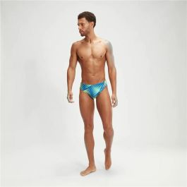 Slip de Hombre Speedo Allover Digital Negro