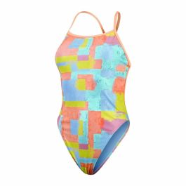 Bañador Mujer Speedo Speedo Allover Digital V-Back Azul Precio: 60.5. SKU: S64145258