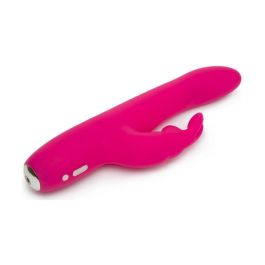 Vibrador Conejito Slimline Curvado Happy Rabbit 05855 Rosa