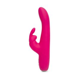 Vibrador Conejito Slimline Curvado Happy Rabbit 05855 Rosa