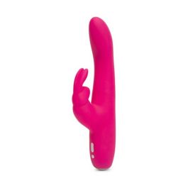 Vibrador Conejito Slimline Curvado Happy Rabbit 05855 Rosa