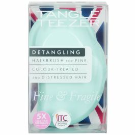 Fine & fragile detangling hairbrush #mint & lilac 1 u