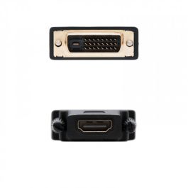 Adaptador DVI-D a HDMI NANOCABLE 10.15.0700 Negro