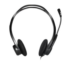 Auriculares Logitech Headset PC 960/ con Micrófono/ USB/ Negros