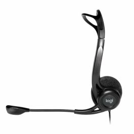 Auriculares Logitech Headset PC 960/ con Micrófono/ USB/ Negros