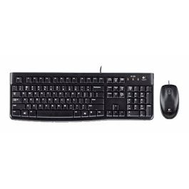 Teclado y Ratón Logitech Desktop MK120 USB Negro Italiano Precio: 33.88999944. SKU: S7807951