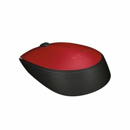 Ratón Inalámbrico Logitech M171/ Hasta 1000 DPI/ Rojo