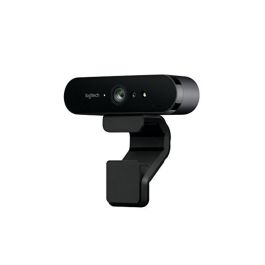 Webcam Logitech BRIO 4K Ultra HD RightLight 3 HDR Zoom 5x Streaming Infrarrojos Negro