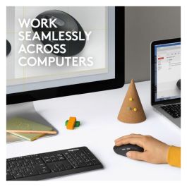 Logitech M590 Ratón Inalámbrico Multi-Device Silent Óptico Bluetooth Grafito para PC/portátil Oficina