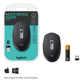 Logitech M590 Ratón Inalámbrico Multi-Device Silent Óptico Bluetooth Grafito para PC/portátil Oficina