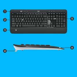 Logitech MK540 ADVANCED Wireless Keyboard and Mouse Combo Logitech MK540 ADVANCED Wireless Keyboard and Mouse Combo
