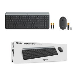Logitech Slim Wireless Keyboard and Mouse Combo MK470 Logitech Slim Wireless Keyboard and Mouse Combo MK470