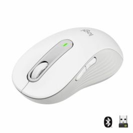 Ratón Inalámbrico Logitech Signature M650 L - Silencioso Tamaño Grande, Bluetooth, Botones Programables - Blanco Precio: 77.30690015729999. SKU: S7815781