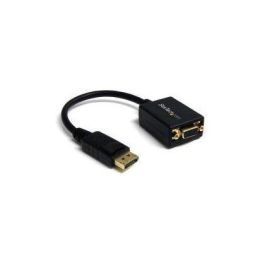 Adaptador DisplayPort a VGA Startech DP2VGA2 Negro