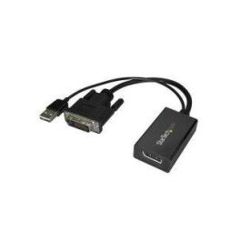 Adaptador DisplayPort a DVI Startech DVI2DP2 Negro