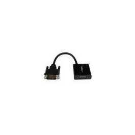 Adaptador DVI-D a VGA Startech DVI2VGAE 0,19 m Negro