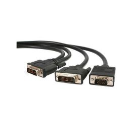 Cables Audio-Video Startech Cable 1 8M Dvi-I A Dvi-D Y Vga