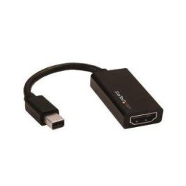 Adaptador Mini DisplayPort a DisplayPort HDMI Startech MDP2HD4K60S Negro 4K Ultra HD