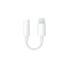 Adaptador Apple MMX62ZM/A de conector Lightning a Toma para Auriculares 3.5mm