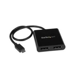 Adaptador USB C a DisplayPort Startech MSTCDP122DP Negro