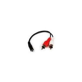 Cables Audio-Video Startech Cable 15 cm Minijack H A Rca M