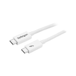 Cable Thunderbolt 3 Startech TBLT3MM1MW 1 m Blanco