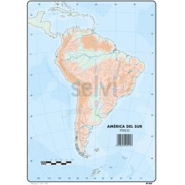 Selvi Mapa mudo físico de america del sur a4 -50u- Precio: 5.97355408. SKU: B175KKCEV4