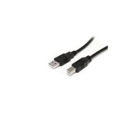 Cable USB A a USB B Startech USB2HAB30AC Negro