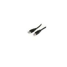 Cable USB A a USB B Startech USB2HAB30AC Negro