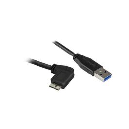 Cable USB a micro USB Startech USB3AU1MRS Negro