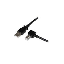 Cable USB A a USB B Startech USBAB2MR Negro