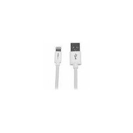 Cable USB a Lightning Startech USBLT2MW 2 m Blanco