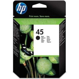 Cartucho de Tinta Original HP nº45/ Negro Precio: 73.94999942. SKU: B17YMS66T9