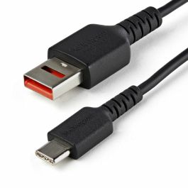Cable USB A a USB C Startech USBSCHAC1M Negro
