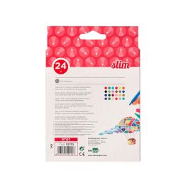 Rotulador Liderpapel Slim Caja De 24 Unidades Colores Surtidos